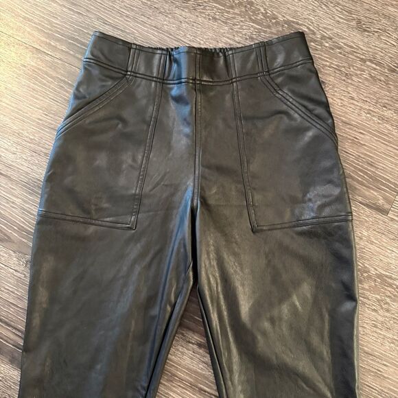 Spanx Faux Leather Joggers - Picture 3 of 8